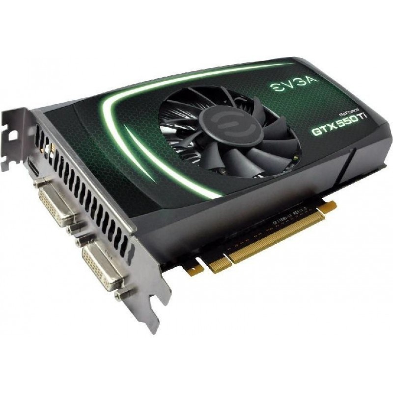Placi video second hand EVGA GeForce GTX 550 Ti Superclocked, 1Gb, 192-bit