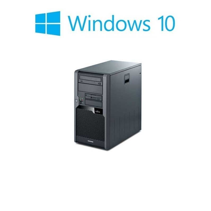 Calculatoare second hand Fujitsu ESPRIMO P2760, Core i3-550, Windows 10 Home