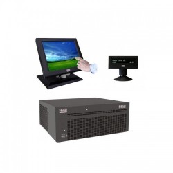 Sistem POS Wincor Beetle M-II Plus G41, Touchscreen IR BA73A-2 15 inch, display client BA63