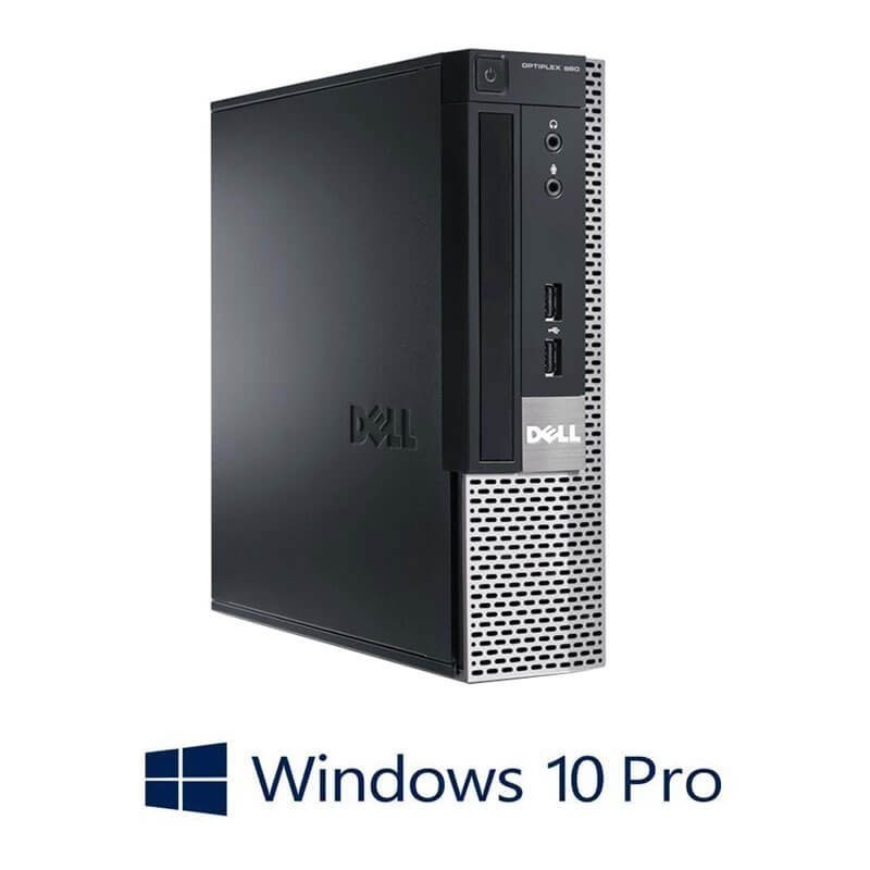 Calculator Dell Optiplex 990 USFF, i5-2400s, Win 10 Pro