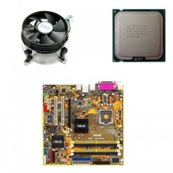 Placa de Baza Refurbished Asus P5L-VM 1394, Core 2 Duo E7200, Cooler