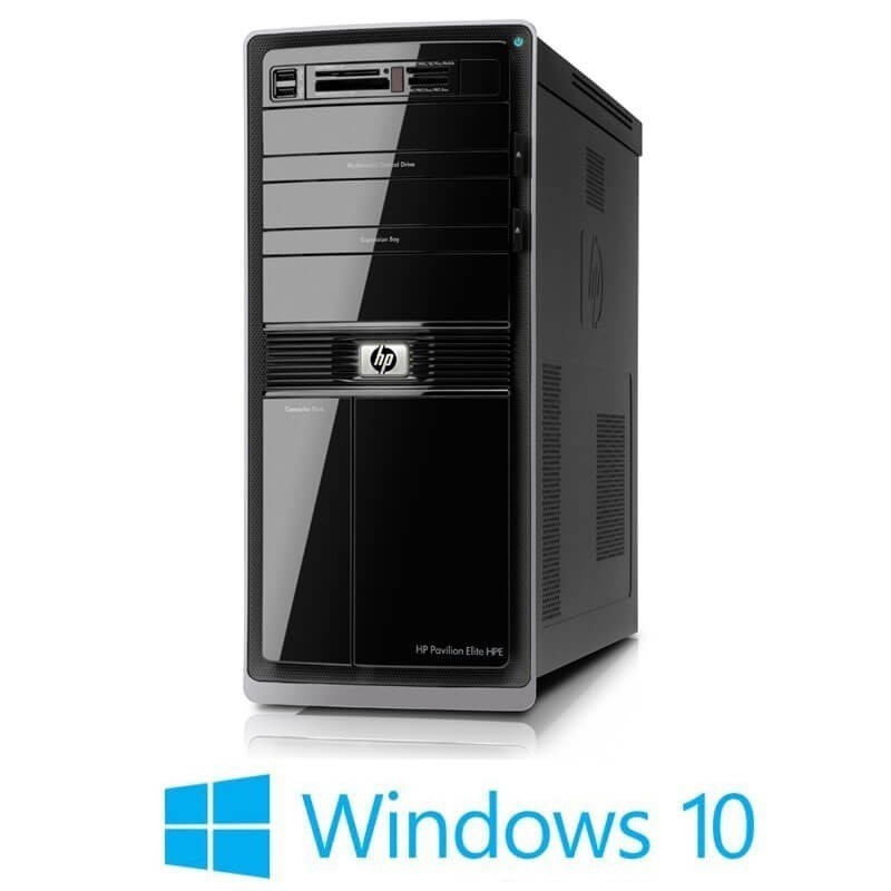Calculatoare Refurbished HP Pavilion Elite HPE, Quad Core i5-750, Windows 10 Home