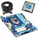 Kit Placa de Baza Refurbished GIGABYTE GA-B75M-D3H, Intel i3-2100, Cooler