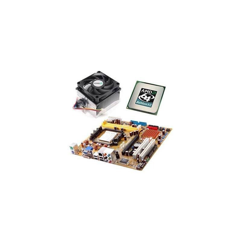 Placa de baza Asus M2N-CM DVI, Dual Core 4450e 2,3ghz, Cooler
