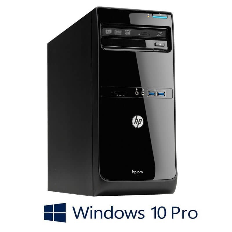 Calculatoare Refurbished HP Pro 3500 MT, Intel Core i3-2120, Windows 10 Pro