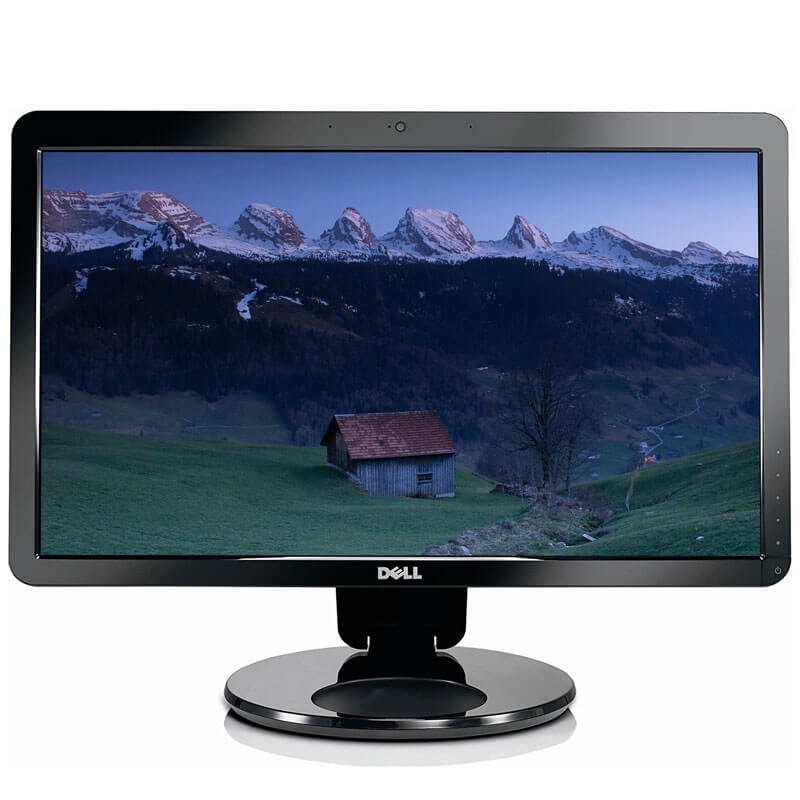 Monitoare LCD SH Dell SP2309Wc, 23 inch Dual XGA (2048 x 1152), Grad A-, Webcam