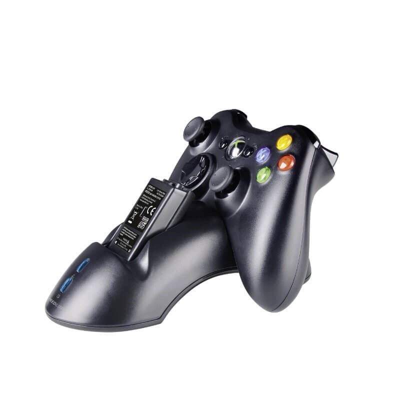 Incarcator SPEEDLINK SL-2308-BK BRIDGE pentru Xbox 360 + 2 Acumulatori