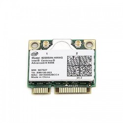 Placa Retea HMC Refurbished Intel Advanced-N 6205, Dual Band Wireless 62205ANHMW