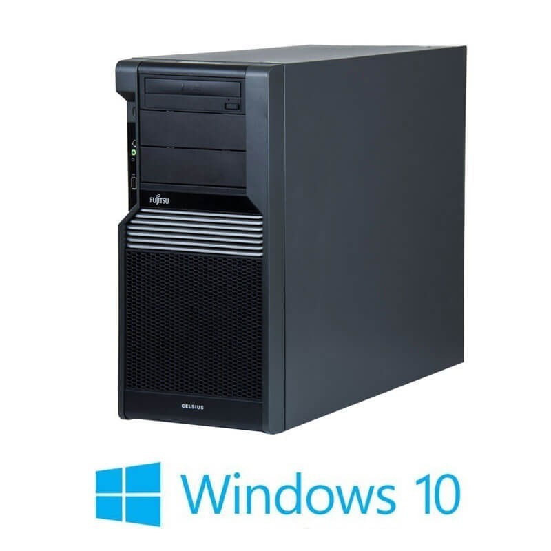 Statie Grafica Refurbished Fujitsu CELSIUS M470-2, Hexa Core W3690, Win 10 Home