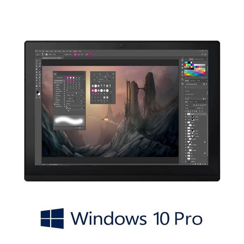 Tableta Refurbished Lenovo ThinkPad X1 Gen 2, i5-7Y54, 2K IPS, Webcam, Win 10 Pro