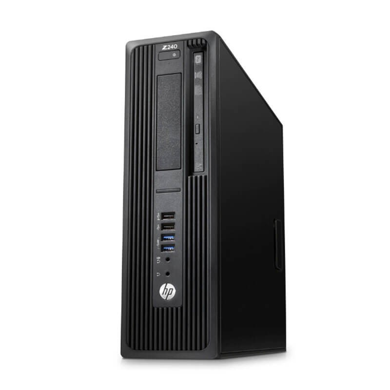 Workstation Second Hand HP Z240 SFF, Quad Core i5-6500, 16GB DDR4, 128GB SSD