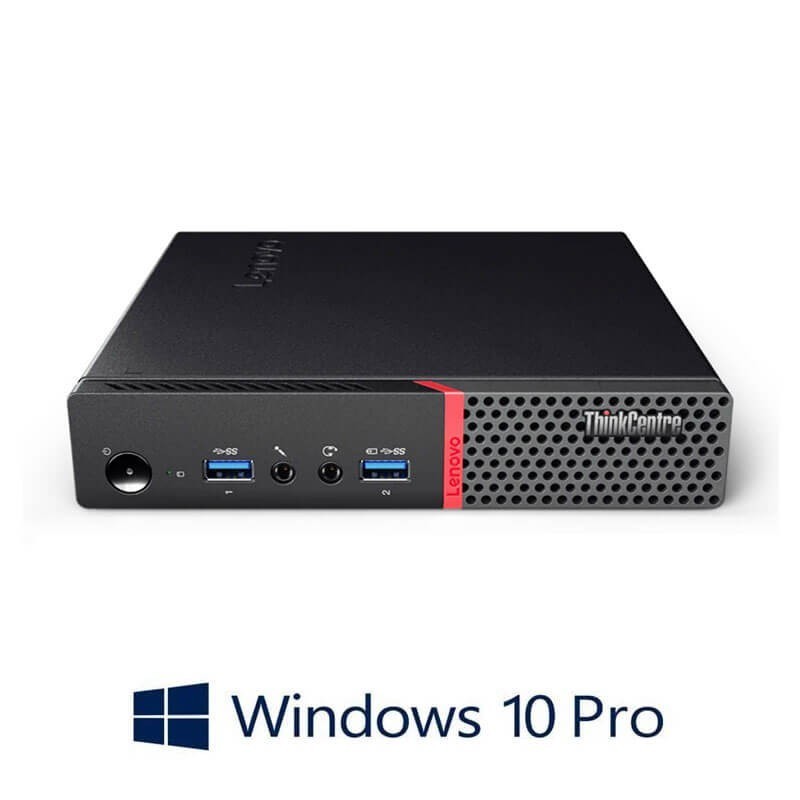 Mini PC Refurbished Lenovo ThinkCentre M900, Quad Core i5-6500T, SSD, Win 10 Pro