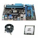 Kit Placa de Baza Refurbished Asus B75M-PLUS, Quad Core i5-3330, Cooler