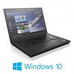 Laptopuri Refurbished Lenovo ThinkPad T460, i5-6200U, SSD, Webcam, Win 10 Home