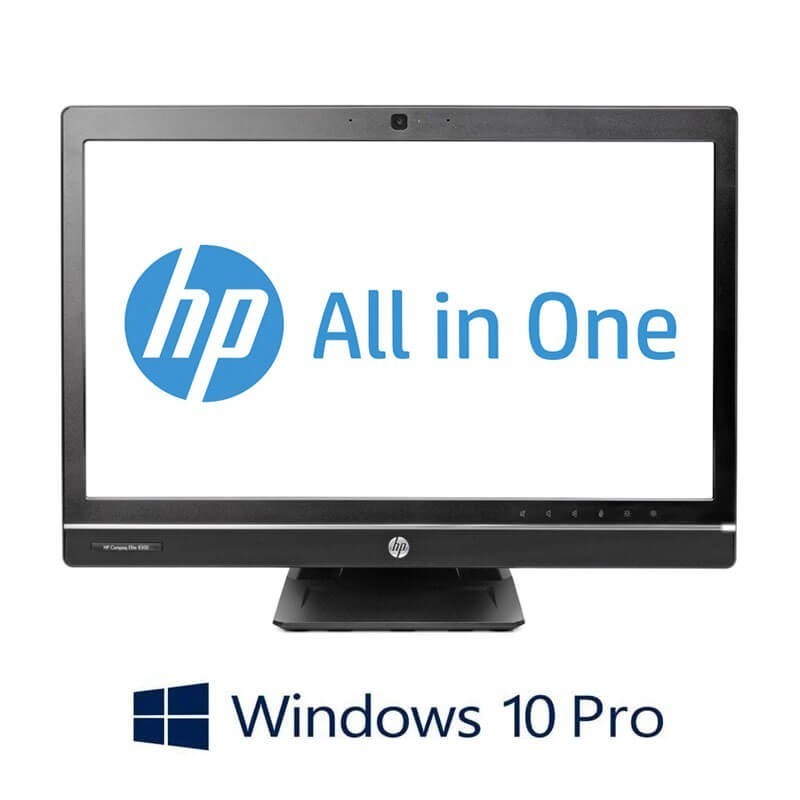 All-in-One Refurbished HP Compaq Elite 8300, i5-3470, 23" Full HD, Webcam, Win 10 Pro