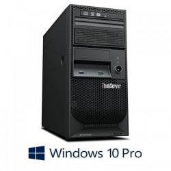 Server Refurbished Lenovo ThinkServer TS140, Quad Core E3-1225 v3, Win 10 Pro