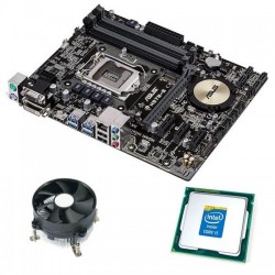 Kit Placa de Baza Refurbished Asus H97M-E, Intel Quad Core i5-4440, Cooler