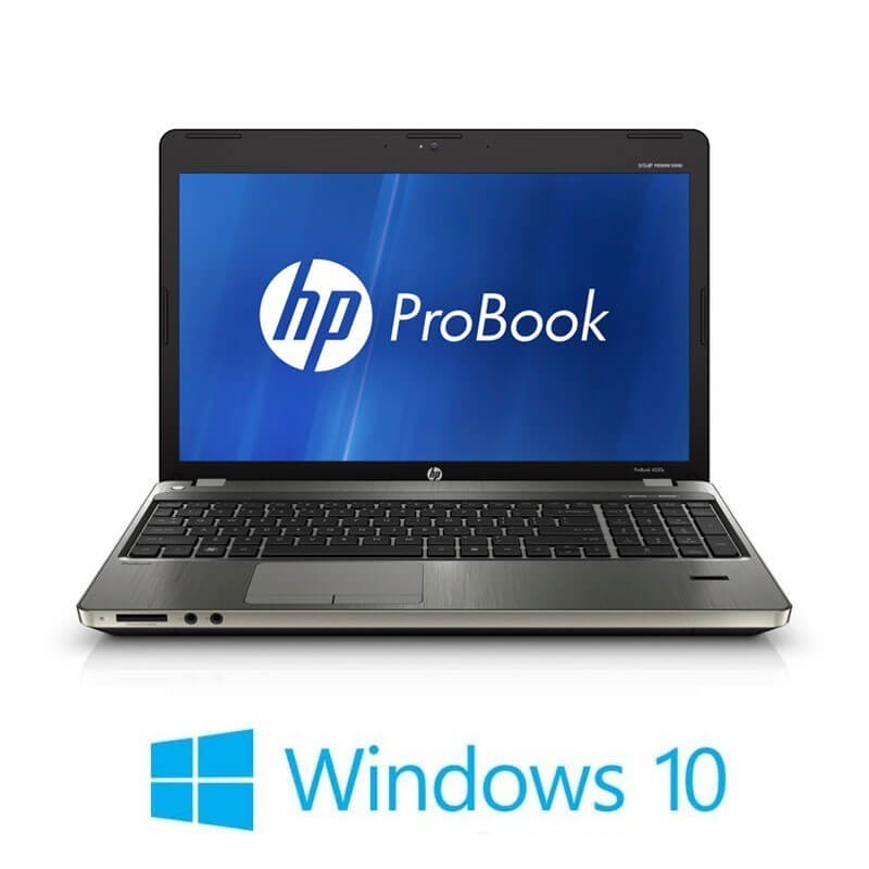 Laptopuri HP ProBook 4530s, i5-2410M, 120GB SSD, 15.6 inci, Webcam, Win 10 Home