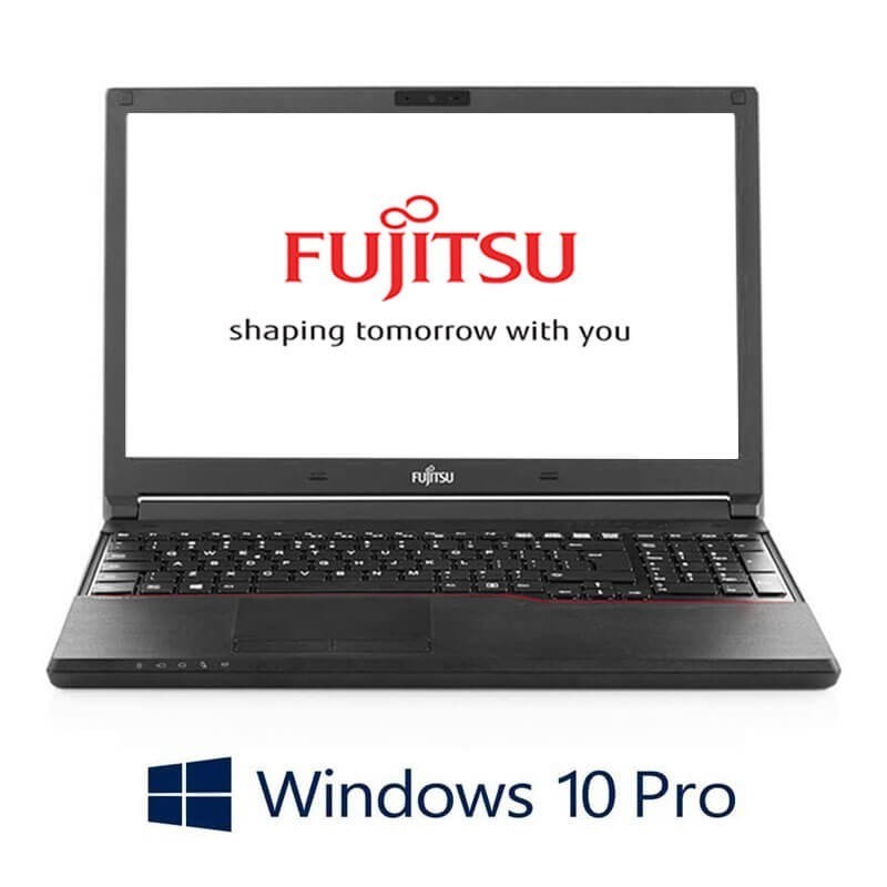 Laptopuri Fujitsu LIFEBOOK A744/K, Intel i3-4000M, 15.6 inci, Webcam, Win  10 Pro