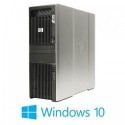 Workstation HP Z600, 2 x Hexa Core X5647, 48GB DDR3, Quadro 600, Win 10 Home