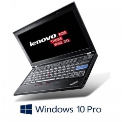 Laptopuri Lenovo ThinkPad X220, Intel i7-2620M, SSD, Webcam, Windows 10 Pro