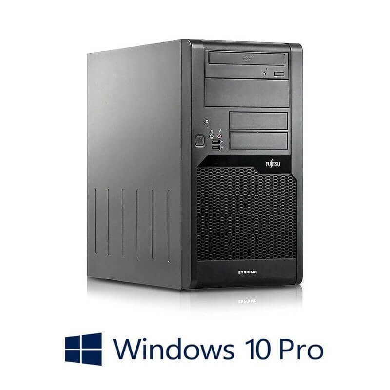 Calculatoare Fujitsu ESPRIMO P5730, Intel Dual Core E5400, Windows 10 Pro
