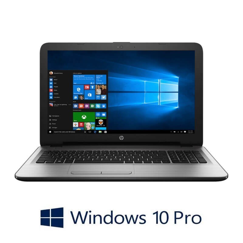 Laptopuri HP 250 G5, i3-5005U, 8GB DDR4, 128GB SSD, 15.6 inci, Webcam, Win 10 Pro