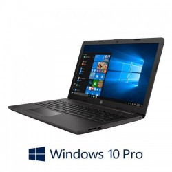 Laptopuri HP 250 G7, i3-7020U, 8GB DDR4, 256GB SSD, 15.6 inci, Webcam, Win 10 Pro
