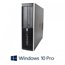 Calculator HP Compaq 6200 Pro SFF, Quad Core i5-2400, 256GB SSD NOU, Win 10 Pro