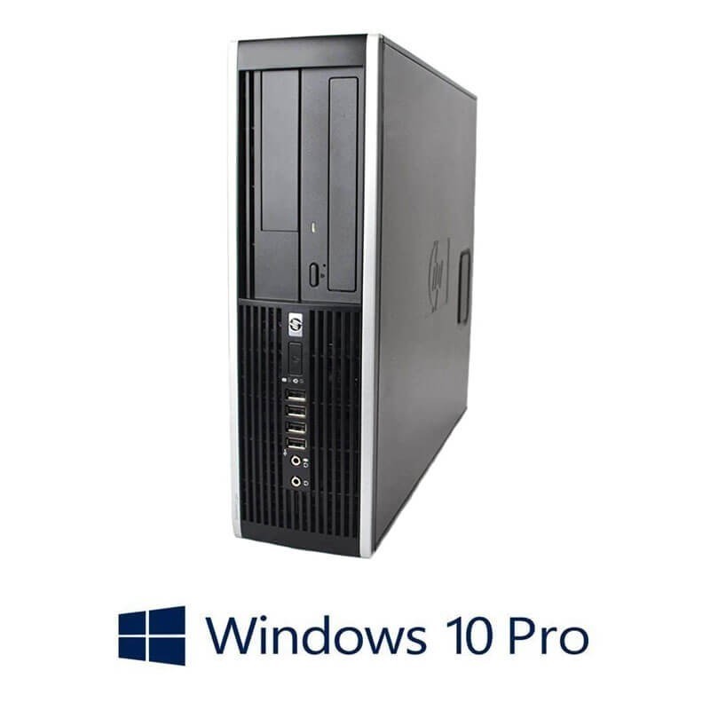 Calculator HP Compaq 6200 Pro SFF, Quad Core i5-2400, 256GB SSD NOU, Win 10 Pro