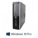 Calculator HP Compaq 6200 Pro SFF, Quad Core i5-2400, 256GB SSD NOU, Win 10 Pro