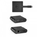 Adaptor Dell DA200 USB Type-C la HDMI, VGA, Rj-45, USB 3.0