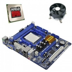 Kit Placa de Baza ASRock N68-VS3 UCC, AMD Athlon II X2 4400e, Cooler