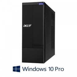 Calculatoare Acer Aspire X3400, AMD Quad Core Athlon II X4 640, Win 10 Pro