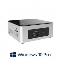 Mini PC Intel NUC NUC5PPYH, Quad Core N3700, 8GB DDR3, 120GB SSD, Win 10 Pro
