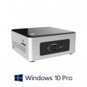 Mini PC Intel NUC NUC5PPYH, Quad Core N3700, 8GB DDR3, 120GB SSD, Win 10 Pro