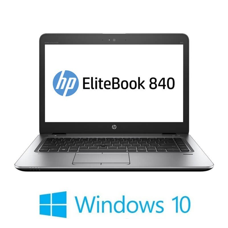 Laptop Touchscreen SH HP EliteBook 840 G4, i5-7300U, 256GB SSD, Full HD, Webcam