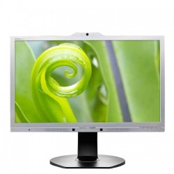 Monitoare LED Philips Brilliance 241P6Q, 24 inci Full HD, Panel IPS, Webcam