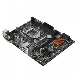 Placa de Baza ASRock H110M-DVS/D3, Socket LGA 1151 + Cooler