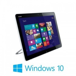 All-in-One Touchscreen Sony Vaio SVJ202, Intel i3-3227U, SSD, 20 inci, Wi-Fi, Win 10 Home