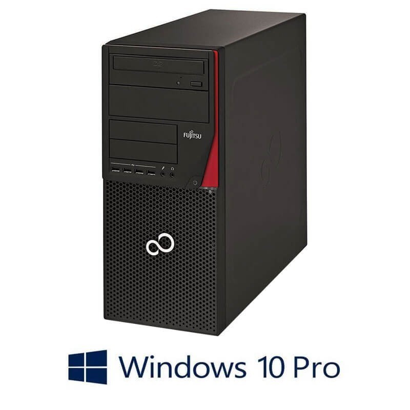 Calculatoare Fujitsu ESPRIMO P956, Quad Core i5-6500, 8GB DDR4, Windows 10 Pro