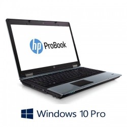 Laptopuri HP ProBook 6550b, Intel Core i5-450M, 15.6 inci, Webcam, Win 10 Pro