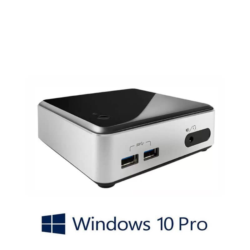 Mini PC Intel NUC D54250WYK, i5-4250U, 8GB DDR3, 120GB SSD, Win 10 Pro