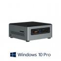 Mini PC Intel NUC NUC6CAYH, Quad Core J3455, 120GB SSD, Win 10 Pro