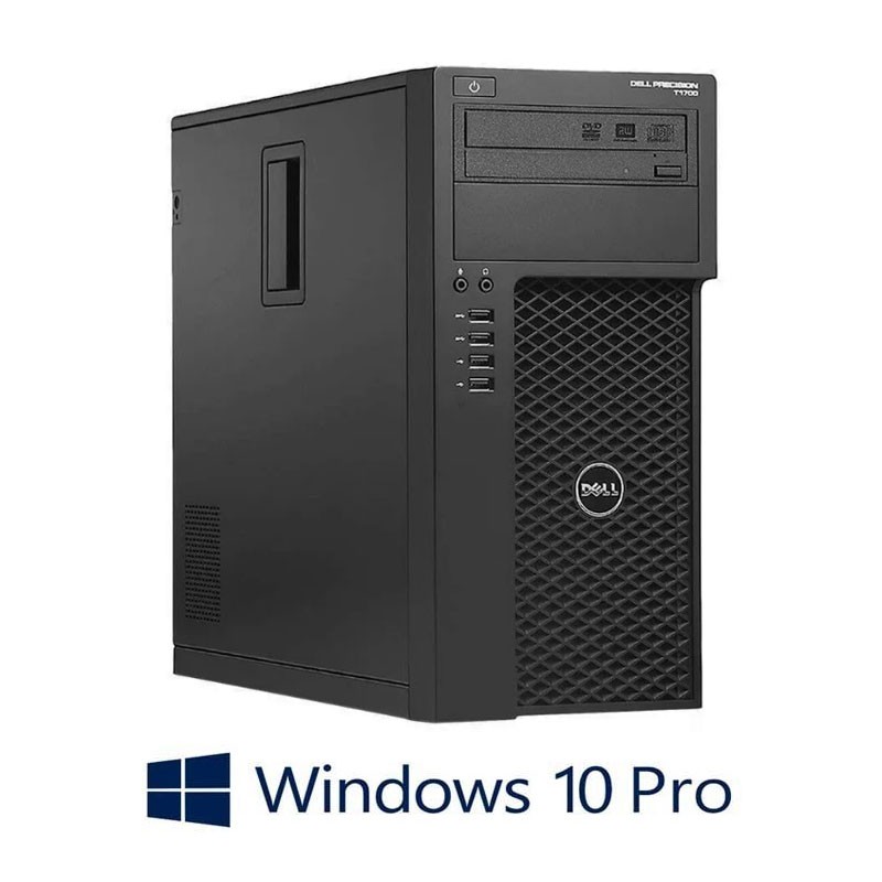 Workstation Dell Precision T1700, Quad Core i7-4770, Quadro K4200, Win 10 Pro Workstation Dell Precision T1700, Quad Core i7-4770, Quadro K4200, Win 10 Pro