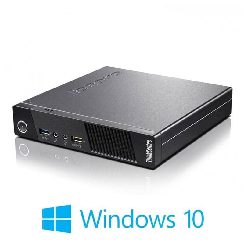Mini PC Lenovo ThinkCentre M93p, Intel Core i5-4570T, Windows 10 Home Mini PC Lenovo ThinkCentre M93p, Intel Core i5-4570T, Windows 10 Home