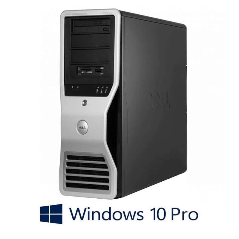Workstation Dell Precision T7400, Quad Core E5430, Quadro FX 5600, Win 10 Pro Workstation Dell Precision T7400, Quad Core E5430, Quadro FX 5600, Win 10 Pro
