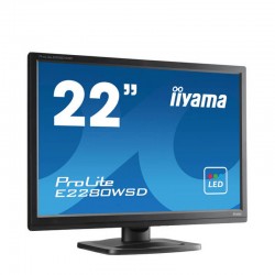 Monitoare LED SH Iiyama ProLite E2280WSD, Grad A-, 22 inci Widescreen