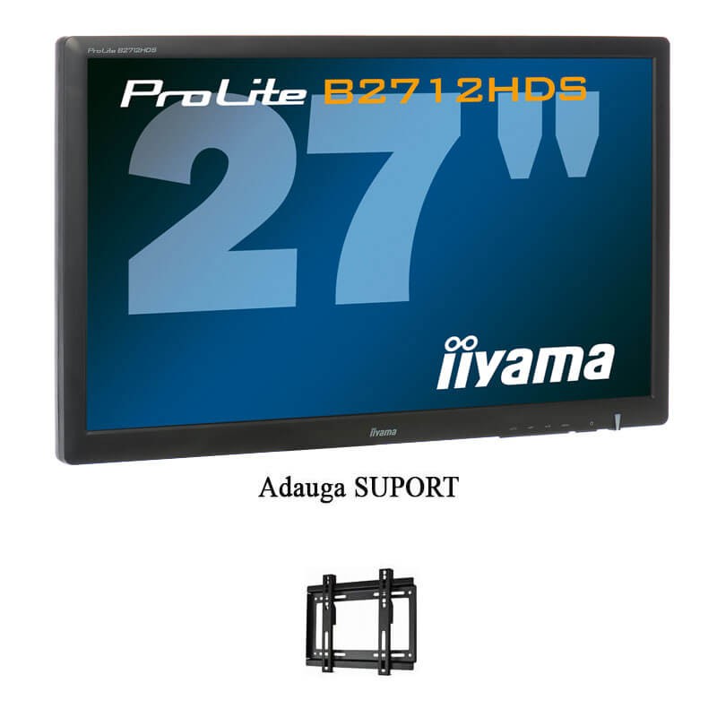 Monitoare LCD Iiyama ProLite B2712HDS, 27 inci Full HD
