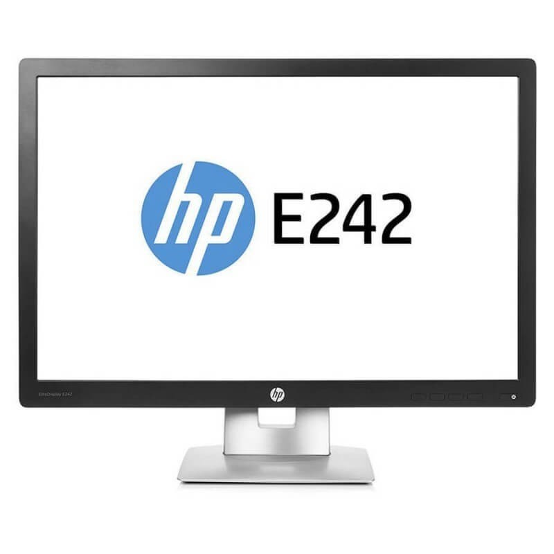 Monitoare LED HP EliteDisplay E242, 24 inci Full HD, Panel IPS Monitoare LED HP EliteDisplay E242, 24 inci Full HD, Panel IPS
